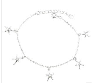 Fashionable silver bracelet